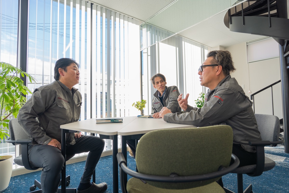 打ち合わせ風景