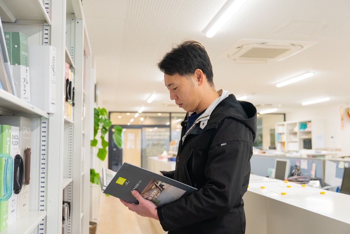 カタログで素材を確認